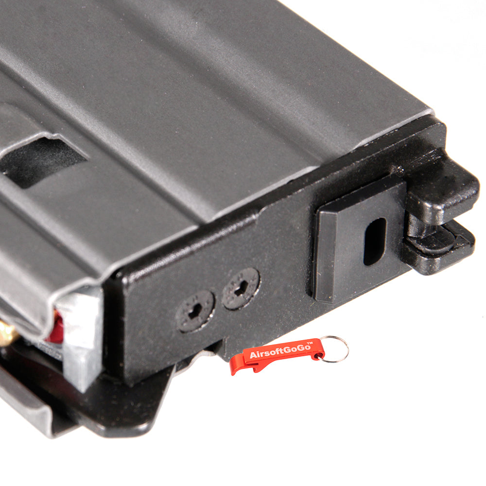 Compatible with King Arms / Western Arms / CAA M4 40 round gas magazine (gray)