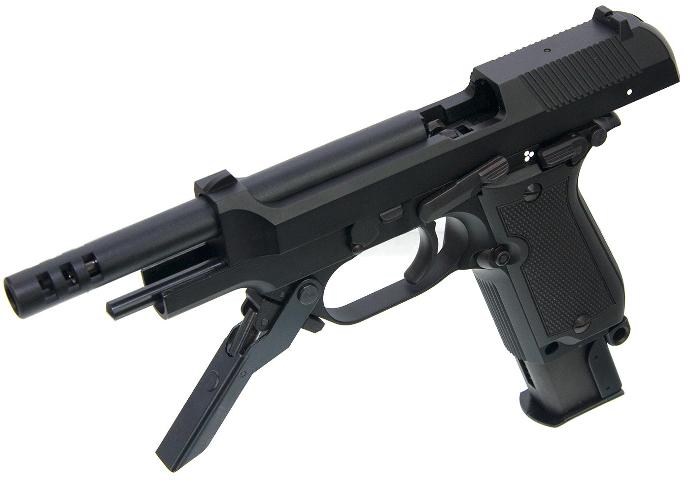 KSC M93R II ガスブローバック (システム 7) - ブラック