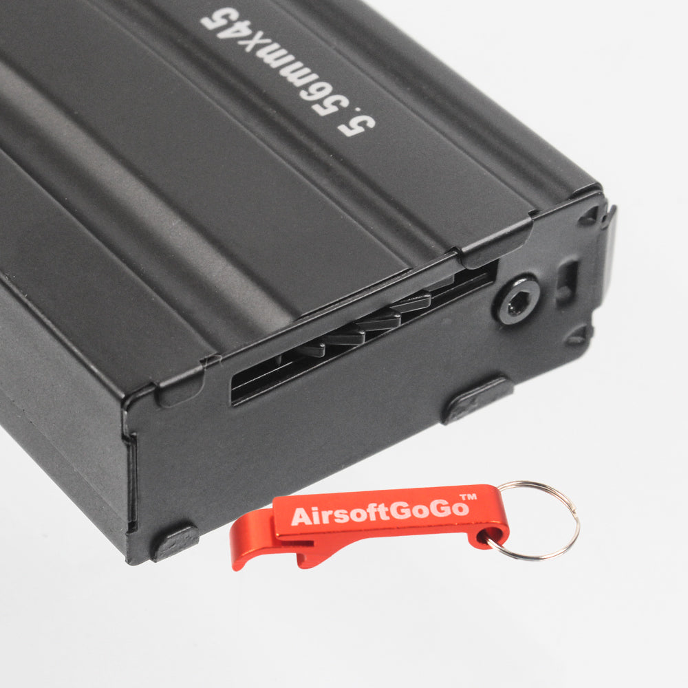 M4 ・ M16電動ガン用300連 ハイキャップマガジン (黒)