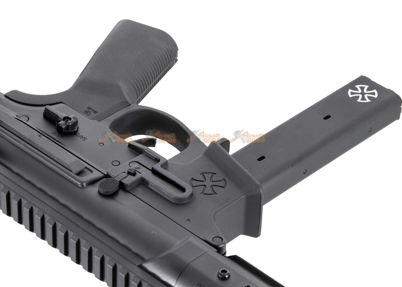 【APS】 APS / EMG SPACE INVADER 9MM PCC 電動ガン (ブラック)