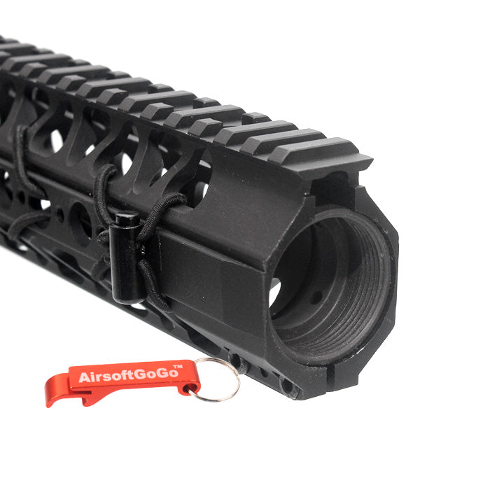 WA / WE / イノカツ(INOKATSU) M4ガスブローバック ライフル ・ Systema PTW M4電動ガン 用16.2 インチワイヤーカッターレールシステム (黒)