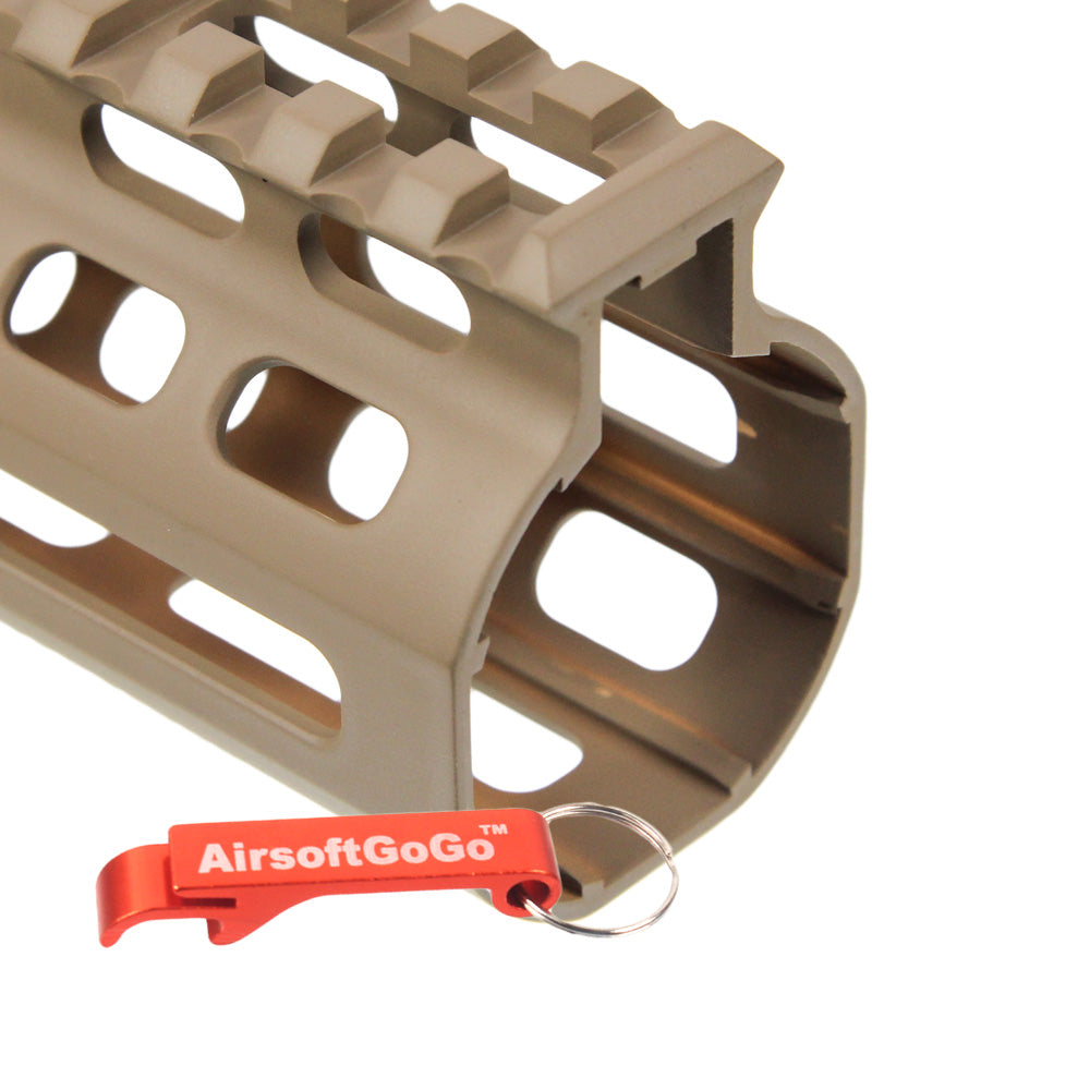 11 inch Aluminum Keymod Handguard for M4 M16 AEG (Dark Earth Color)