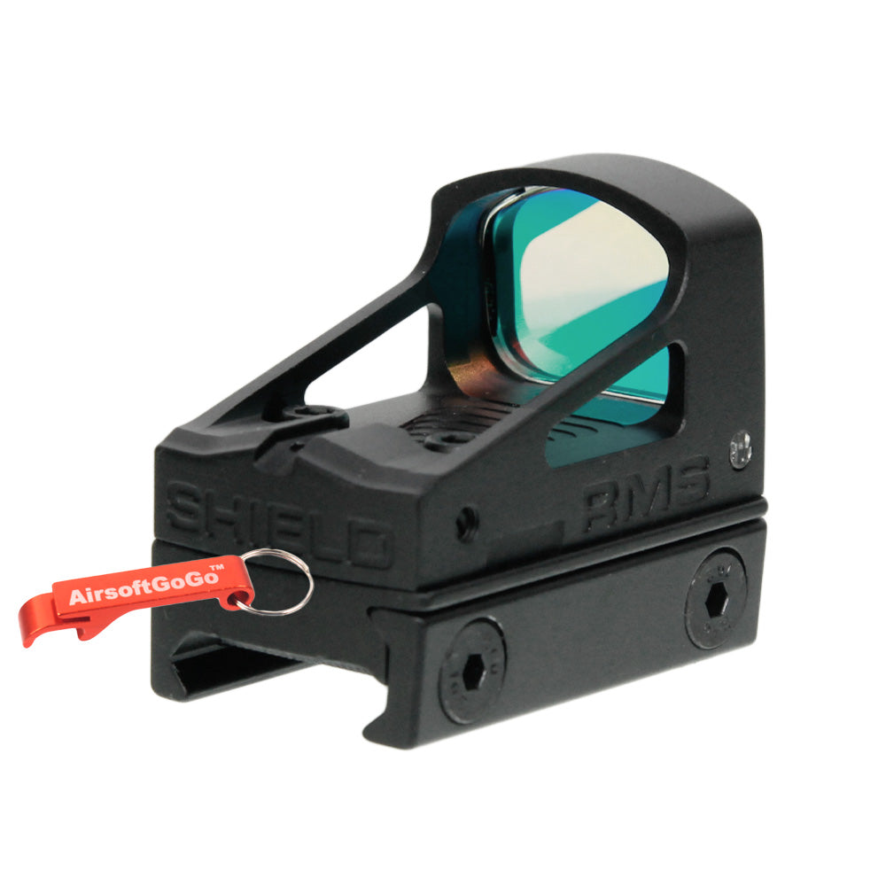 RMSタイプ 小型赤色ドットサイト マルイ&WE G17,G18cガスブローバックマウント用 (黒)