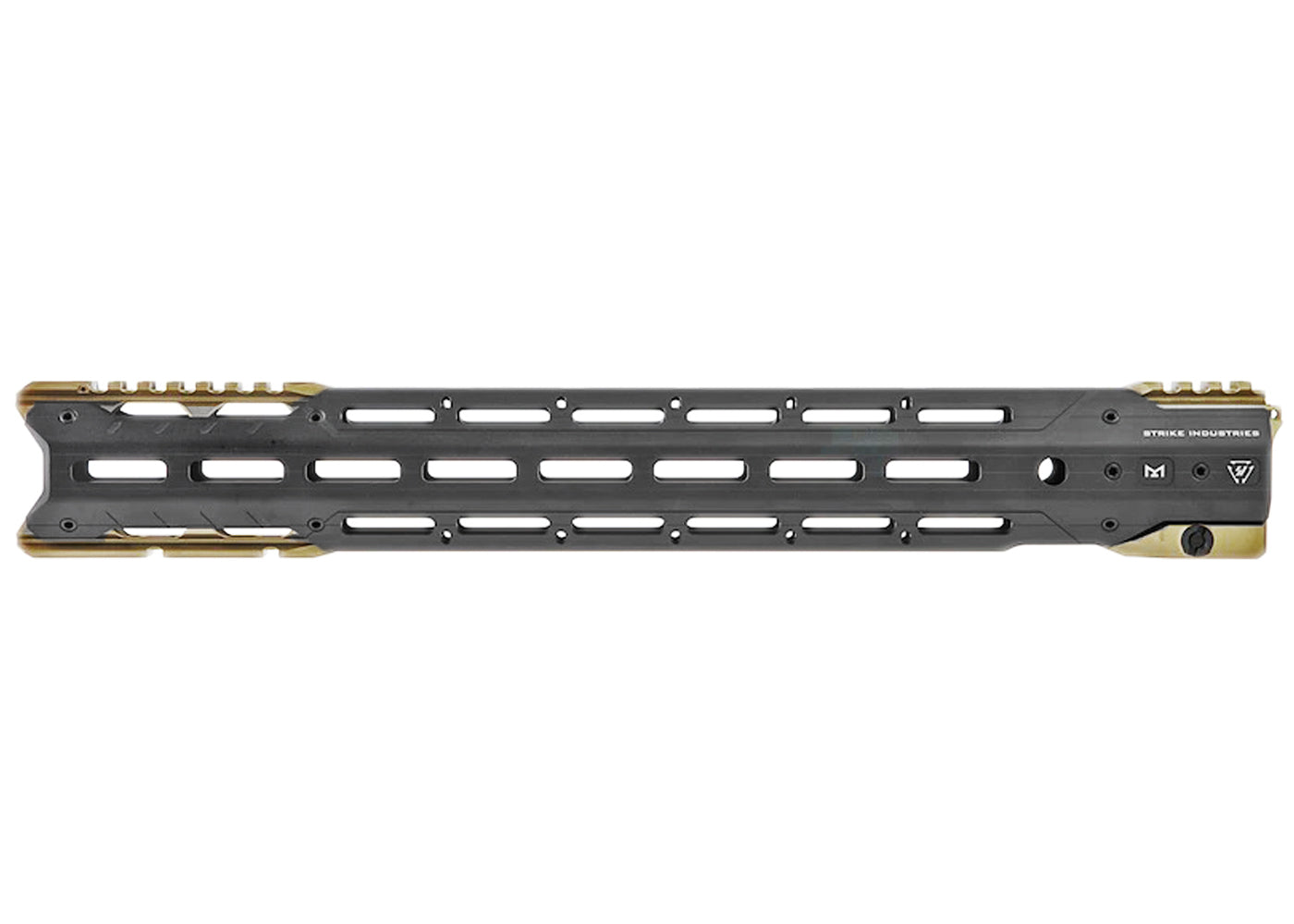 Strike Industries GRIDLOK 17インチ本体サイトと(ダークアース)レールアタッチメント VFC / Systema PTW M4 Airsoft AEG / GBBR専用