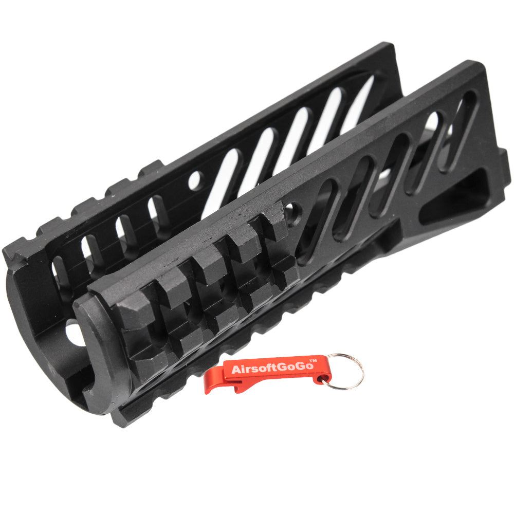 Tokyo Arms lower hand guard rail for AK74u (black)