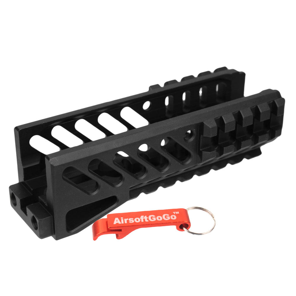 Tokyo Arms lower hand guard rail for AK74u (black)