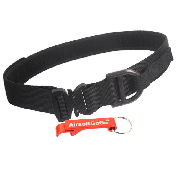 TMC Army Style Combat Velcro Belt M Size (Black)