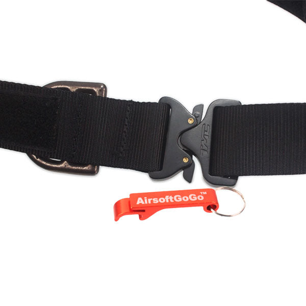 TMC Army Style Combat Velcro Belt M Size (Black)