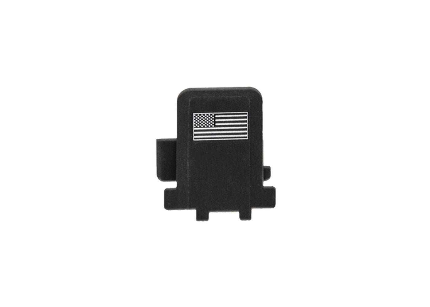 Top Shooter CNC USA Flag Style Slide Back Plate Cover SIG AIR / VFC P320 M17 M18 GBB Gas Blowback Only (Black)