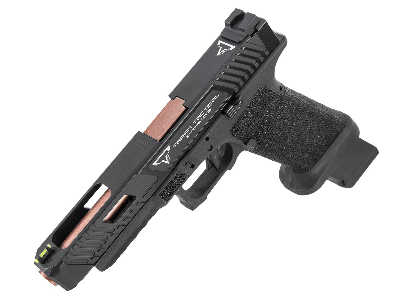 APSカスタム TTIコンバットマスターG34 Co2 GBBピストル オメガフレーム付き (EMG &TTIライセンス) -ブラック
