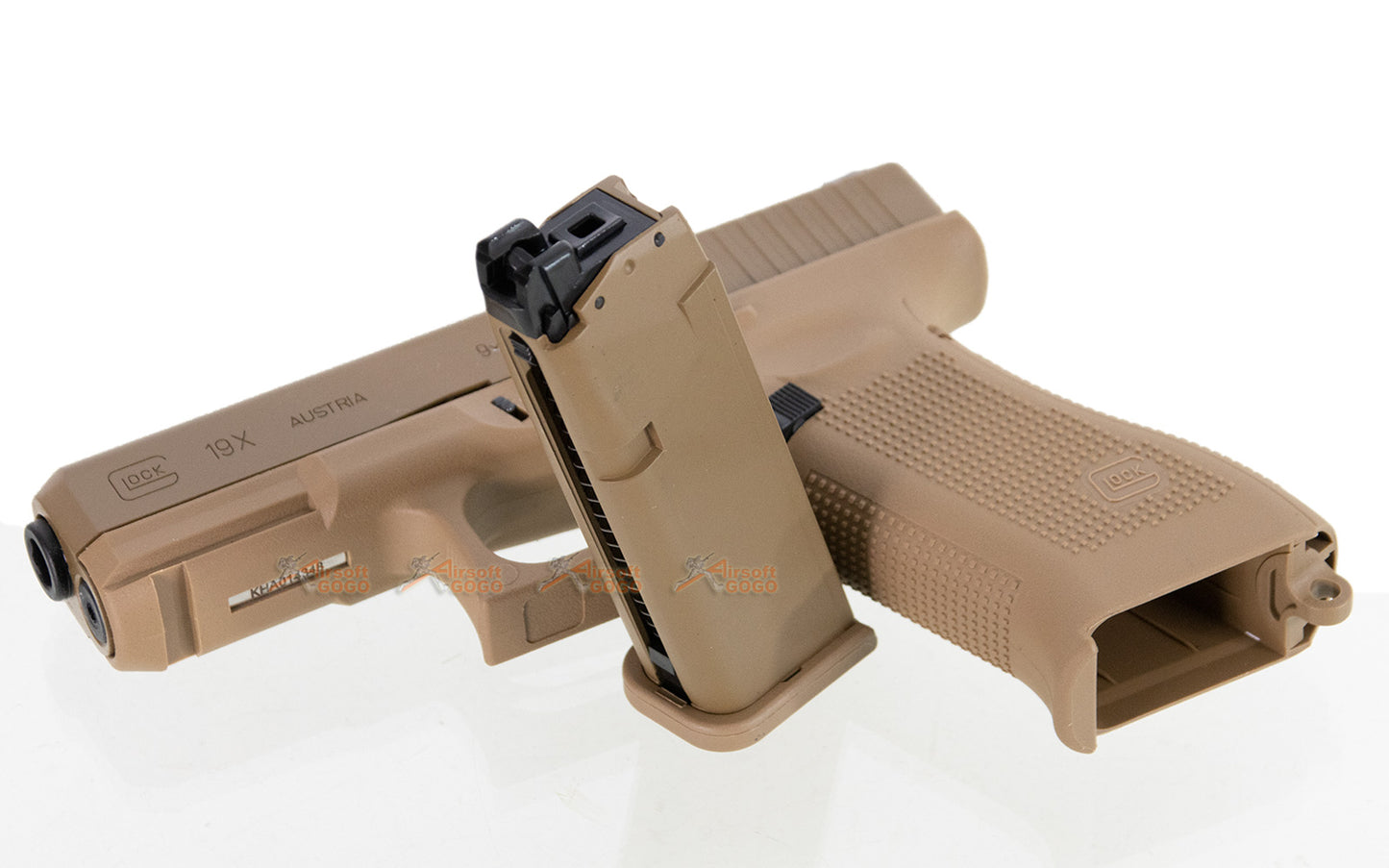 ウマレックス社 グロック19X (by VFC) リアル刻印 ガスブローバック エアソフトガン ハンドガン