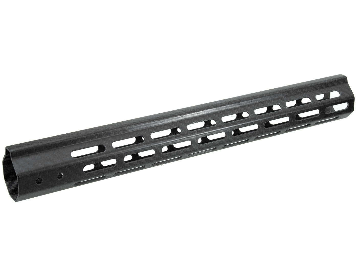 Vector Optics Vekt Defense VDCF-15カーボンファイバー 15インチスリムハンドガードレール G&G APR9専用-ブラック