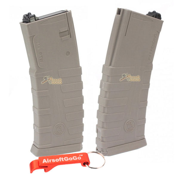 M4 PTW用Vanaras製マガジン (ダークアース)