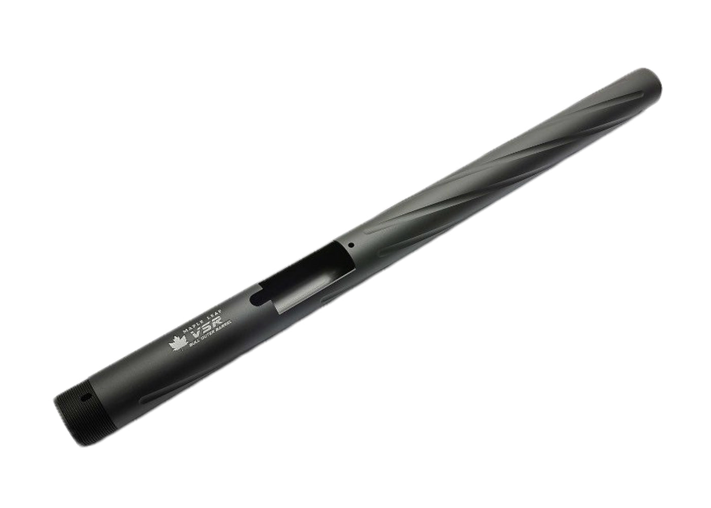 Maple Leaf ツイストアウターバレル マルイ VSR10 スナイパーライフル専用-ブラック
