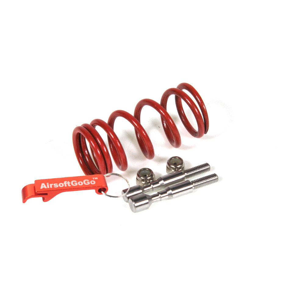 WE MSK ACR Compatible with gas blowback ENHANCED recoil spring & bolt catch