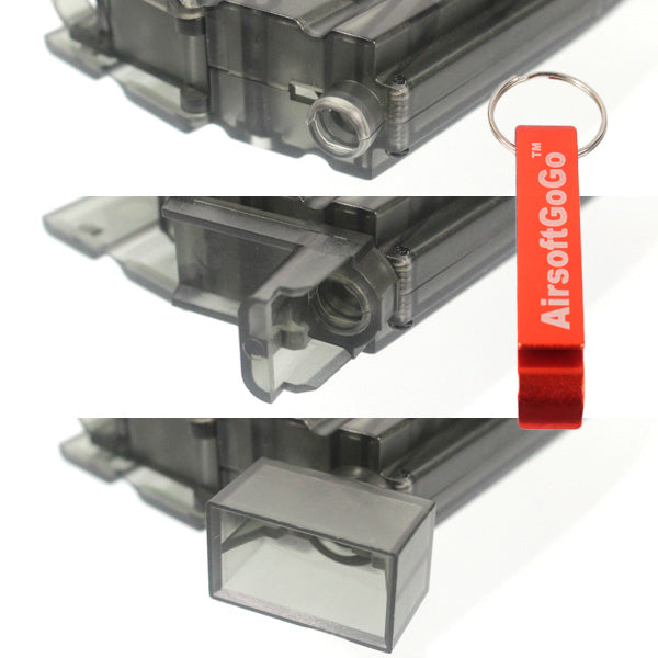 470-round BB loader for electric guns, gas blowbacks, and gas blowback rifle magazines