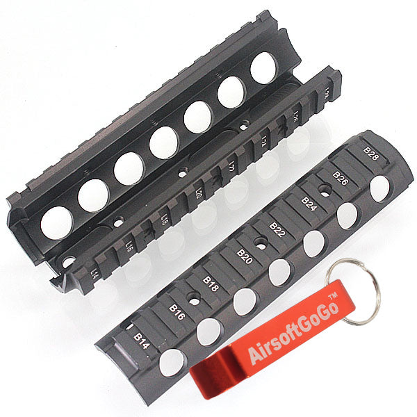 Marui/G&P/King Arms/Cybergun M4 series CQB electric gun metal rail hand guard
