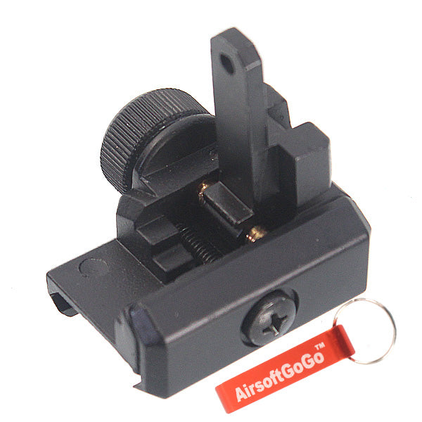 リアサイト マルイ / KSCのMP7 ・ WELL R4電動ガン ガスブローバック用