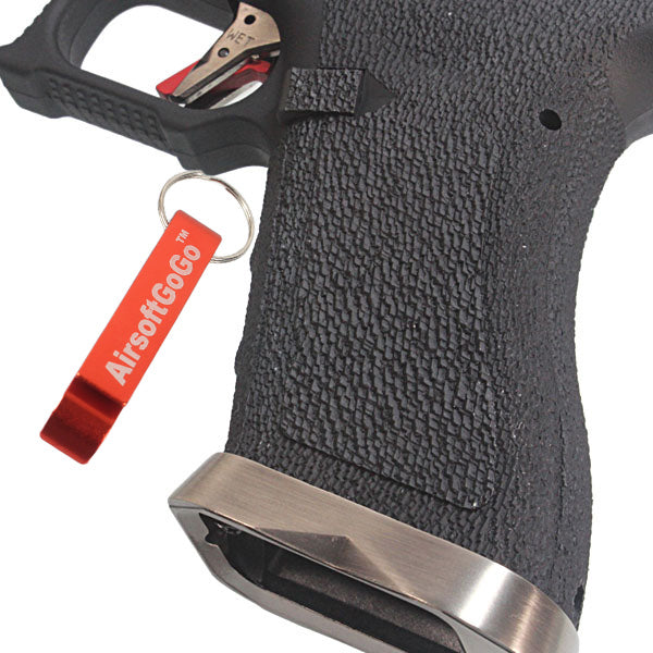 Custom IPSC Polymer Body for WE G17 G18C G34 G35 Gas Blowback (Black)