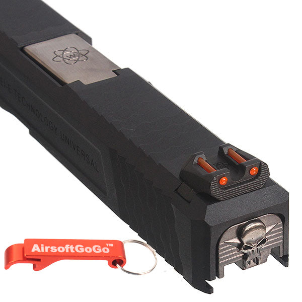Archives Custom Slide S Type (Silver Barrel) for Marui WE G17 Gas Blowback