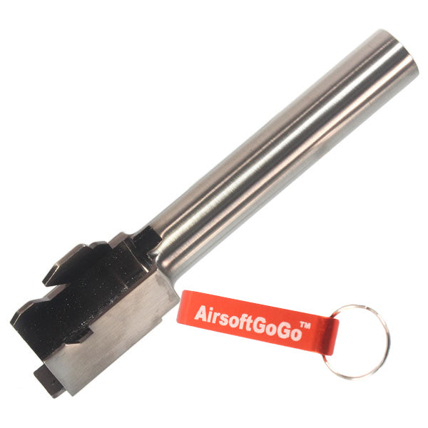 Archives Custom Slide S Type (Silver Barrel) for Marui WE G17 Gas Blowback