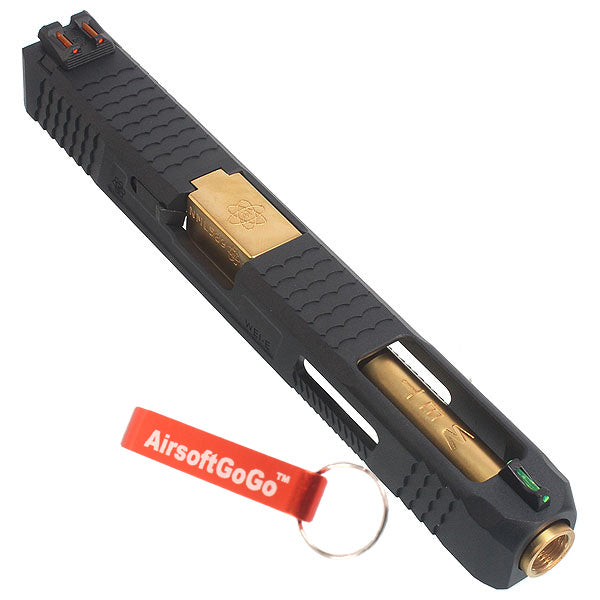 Archives Custom Slide S Type (Gold Barrel) for Marui WE G34 Gas Blowback