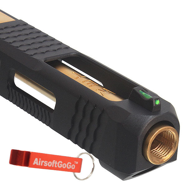 Archives Custom Slide S Type (Gold Barrel) for Marui WE G34 Gas Blowback