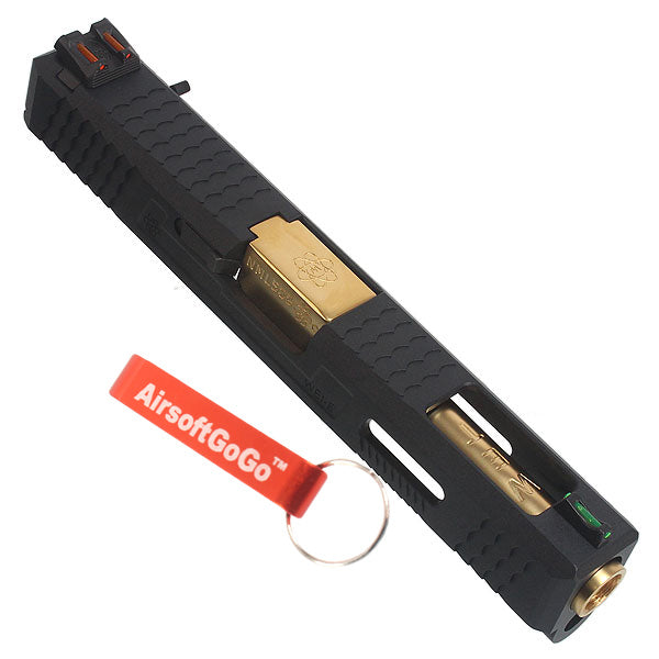 Archives WEI-E custom slide S type for WE G18C gas blowback (gold)