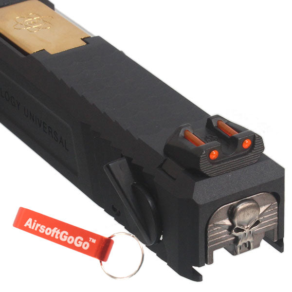 Archives WEI-E custom slide S type for WE G18C gas blowback (gold)
