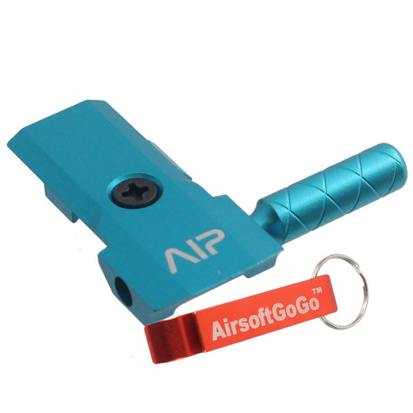 AIP Marui High Capa 5.1 Compatible Cocking Handle/Charging Handle (Blue)