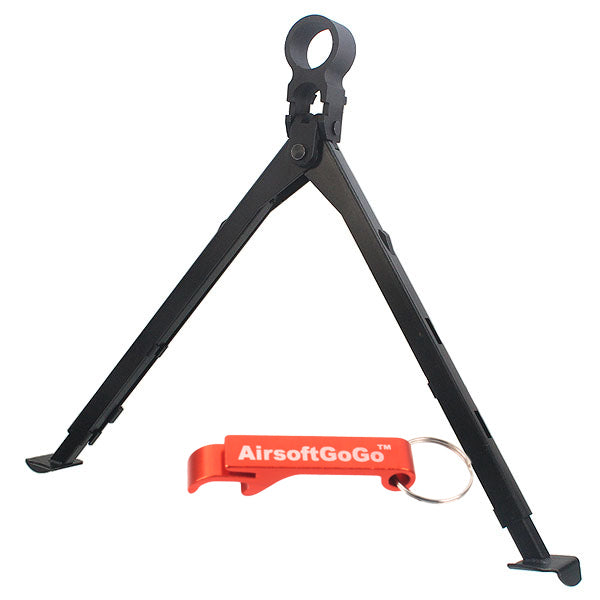 A&K steel bipod for M249 electric gun