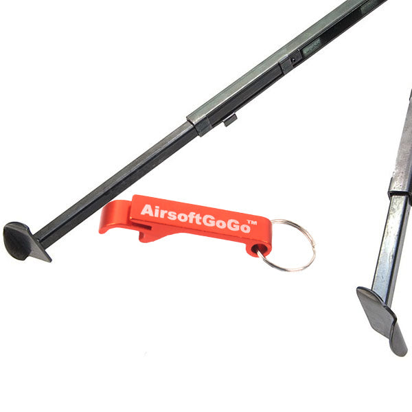 A&K steel bipod for M249 electric gun