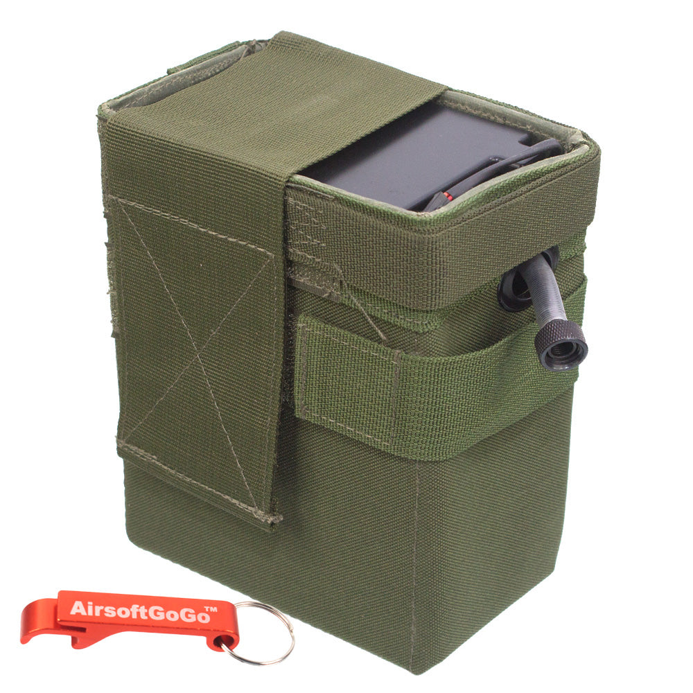 A&K 3500 box magazine for M60 / MK43 series electric gun