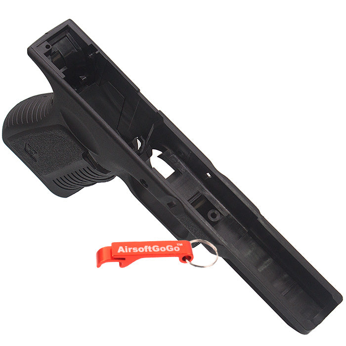 APS G17 / Marui G17, APS ACP601 Grip Frame Lower Frame (Black) for G18C
