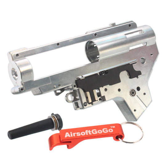 電動ガンAPS ASR 対応A.P.S.製 メタルメカボックスケース (8mmボールベアリング)