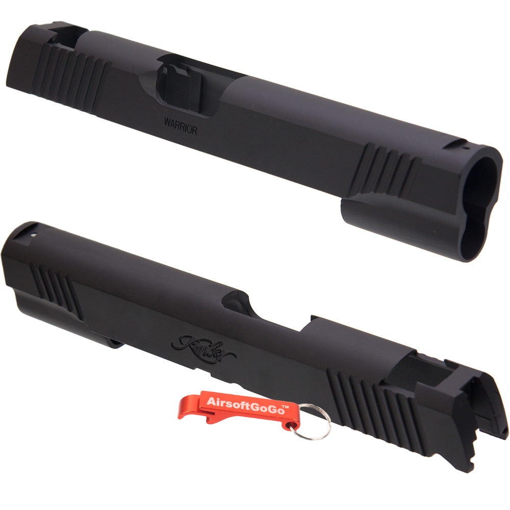 ガスブローバック マルイ1911シリーズ対応Army Force社製スライド・フレーム(KIMBER キンバー、黒色)