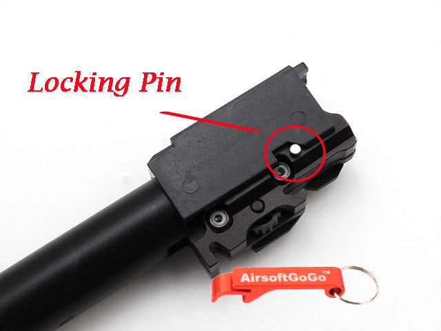 AIP aluminum hop-up base for Tokyo Marui G17/G18C gas blowback