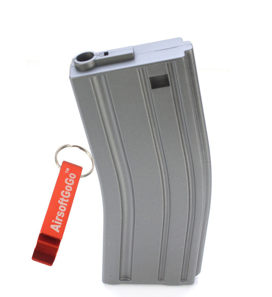 M4/M16 電動ガン用MAG 130連マガジン(黒)