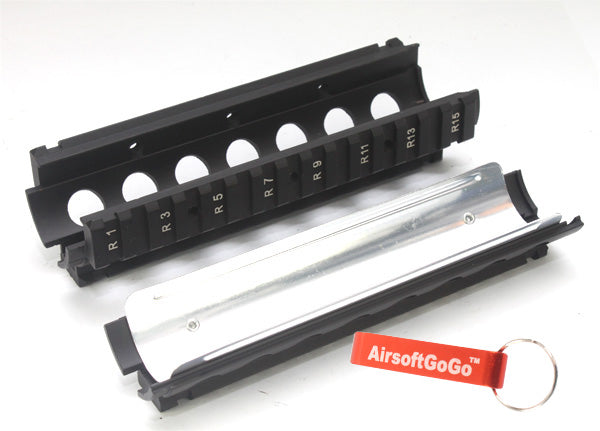 CYMA CNC aluminum 20mm hand guard RAS for electric gun M4 series CQB