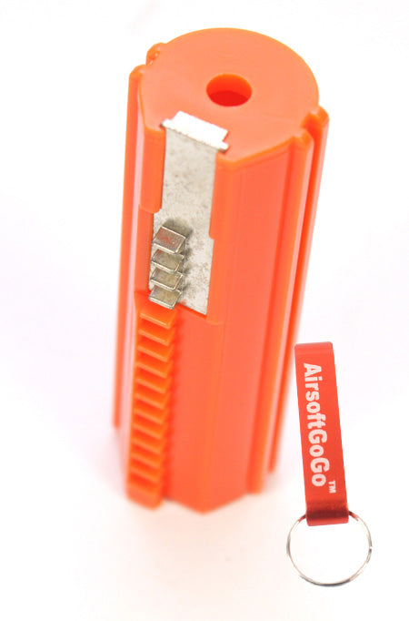 Element Piston Steel Teeth 4 Pieces (Half) for Electric Gun Mecha Box Version 2 / 3