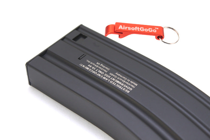 M4/M16 電動ガン用Jing Gongg 450連ハイキャップマガジン マーキング刻印あり