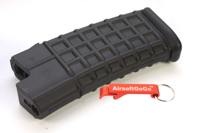 AUG 電動ガン用Jing Gong 330連マガジン (黒)