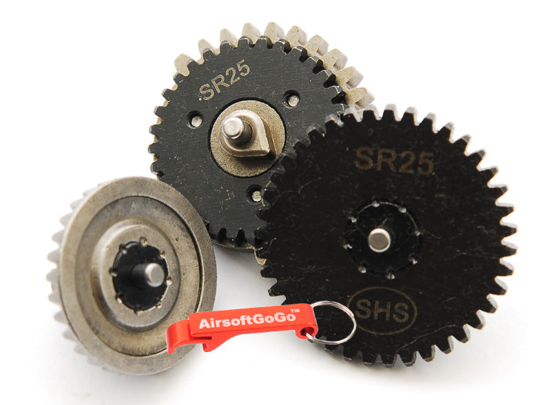 G&P, Classic Army SR-25電動ガン用 SHS強化ギアセット(スーパートルク平歯ギア/SR25)