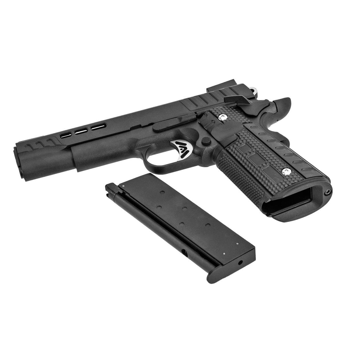 ASIA Electric Guns WE アセンド KP1911 M1911 GBB(ブラック)-AIRSOFT GOGO エアガン・サバゲー用品通販