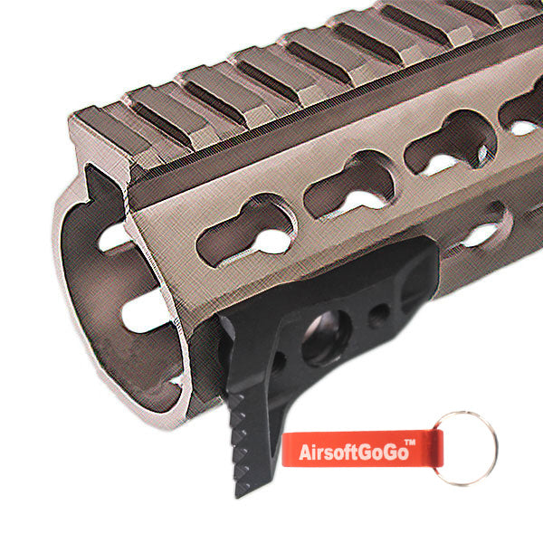 Keymod RIS Handguard Electric Gun Gas Blowback Barrier Stop (with Sling Swivel)