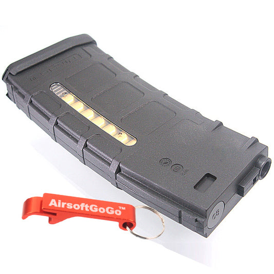 M4 シリーズ SCAR-L MK16 マルイ Cybergun G&P ICS 電動ガン用PTS MAGPUL PMAG 75連マガジン (黒)