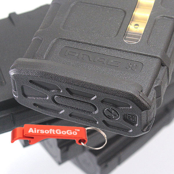 M4 シリーズ SCAR-L MK16 マルイ Cybergun G&P ICS 電動ガン用PTS MAGPUL PMAG 75連マガジン (5本セット、黒)