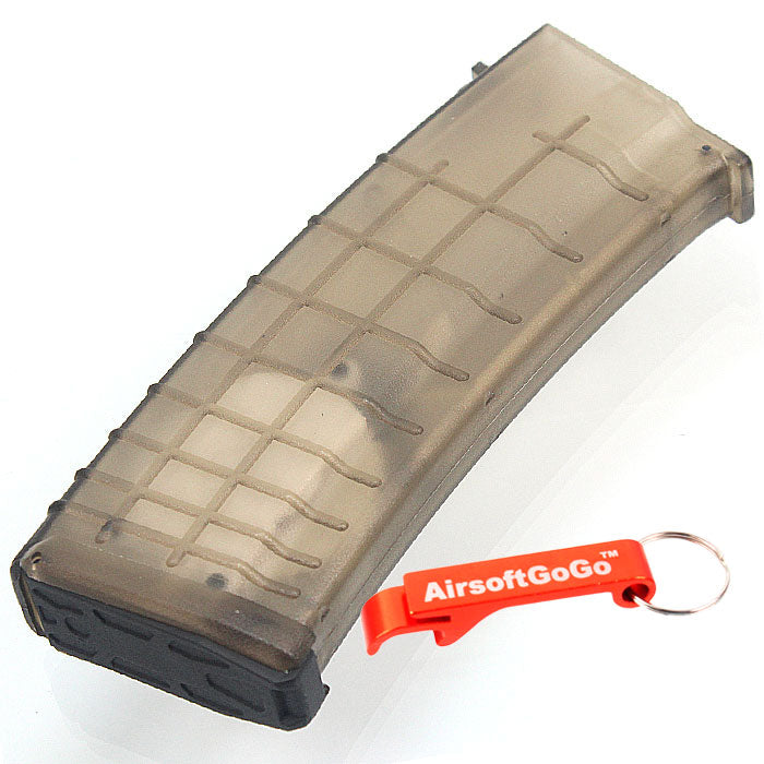 AKS74 / AKS47電動ガン用360連 多弾装フラッシュ ワイヤー巻き上げ式 (Beta Style) マガジン