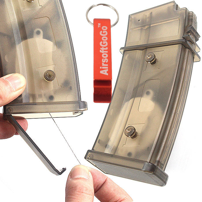 G36 G36C G36KV シリーズ 電動ガン用420連フラッシュワイヤ巻 マガジン