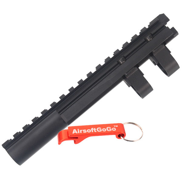 APS/CYMA/JG/King Arms/Marui AK74 electric gun gas tube top rail